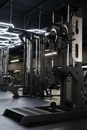 Cable training station at Fuel Fortress Lexington