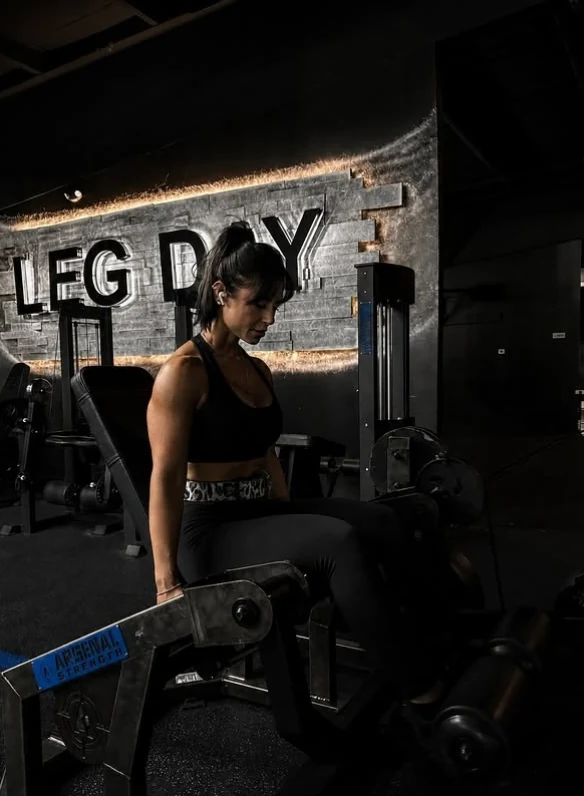 A member training on the strength floor at Fuel Fortress Lexington